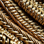 Close-up of textured fabric**

Prompt:  "Ultra-detailed close-up of a luxurious fabric, emphasizing texture and weave.  High-resolution, dramatic lighting highlighting the softness and depth.  Suitable for an e-commerce website promoting textiles."

**