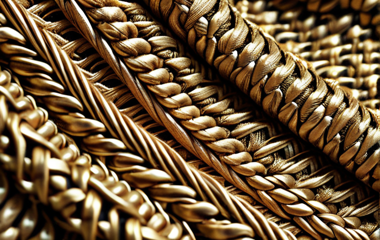 Close-up of textured fabric**
Prompt: "Ultra-detailed close-up of a luxurious fabric, emphasizing texture and weave. High-resolution, dramatic lighting highlighting the softness and depth. Suitable for an e-commerce website promoting textiles."
**
